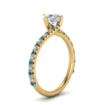Load image into Gallery viewer, Petite Swirl Round Diamond Ring
