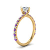 Load image into Gallery viewer, Petite Swirl Engagement Ring