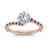 Load image into Gallery viewer, Petite Swirl Engagement Ring
