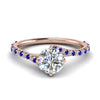 Load image into Gallery viewer, Petite Swirl Engagement Ring