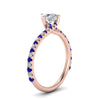 Load image into Gallery viewer, Petite Swirl Engagement Ring