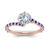 Load image into Gallery viewer, Petite Swirl Engagement Ring