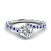 Load image into Gallery viewer, Petite Swirl Engagement Ring