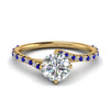 Load image into Gallery viewer, Petite Swirl Engagement Ring