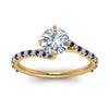 Load image into Gallery viewer, Petite Swirl Engagement Ring