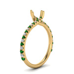 Load image into Gallery viewer, Petite Swirl Semi Mount Ring
