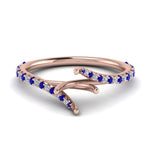 Load image into Gallery viewer, Petite Swirl Semi Mount Ring
