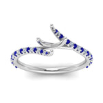 Load image into Gallery viewer, Petite Swirl Semi Mount Ring
