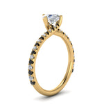 Load image into Gallery viewer, Petite Swirl Engagement Ring
