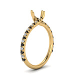 Load image into Gallery viewer, Petite Swirl Semi Mount Ring
