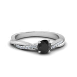 Load image into Gallery viewer, petite-twisted-round-black-diamond-engagement-ring-in-white-gold-FD8253RORGBK-NL-WG.jpg
