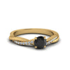 Load image into Gallery viewer, petite-twisted-round-black-diamond-engagement-ring-in-yellow-gold-FD8253RORGBK-NL-YG.jpg