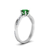 Load image into Gallery viewer, petite-twisted-round-emerald-engagement-diamond-ring-in-white-gold-FD8253RORGEM-NL-WG.jpg