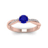 Load image into Gallery viewer, petite-twisted-round-sapphire-engagement-diamond-ring-in-rose-gold-FD8253RORGBS-NL-RG.jpg