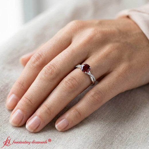 petite-twisted-ruby-round-engagement-diamond-ring-in-white-gold-FD8253RORGRD