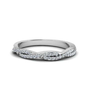 Petite Twisted Vine Stacking Ring
