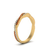 Load image into Gallery viewer, petite-twisted-vine-stacking-diamond-ring-with-orange-sapphire-in-yellow-gold-FD8233BGSAOR-NL-YG
