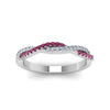 Load image into Gallery viewer, petite-twisted-vine-stacking-diamond-ring-with-pink-sapphire-in-white-gold-FD8233BGSADRPI-NL-WG