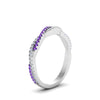 Load image into Gallery viewer, petite-twisted-vine-stacking-diamond-ring-with-purple-topaz-in-white-gold-FD8233BGVITO-NL-WG
