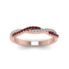 Load image into Gallery viewer, petite-twisted-vine-stacking-diamond-ring-with-ruby-in-rose-gold-FD8233BGRUDR-NL-RG