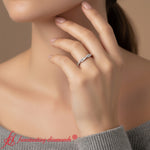 Load image into Gallery viewer, petite-twisted-vine-stacking-ring-white-gold-fdens8253b1-model
