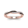 Load image into Gallery viewer, petite-twisted-vine-stacking-ring-with-black-diamond-in-rose-gold-FD8233BGBLACK-NL-RG