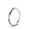 Load image into Gallery viewer, petite-twisted-vine-stacking-ring-with-black-diamond-in-white-gold-FD8233BGBLACK-NL-WG