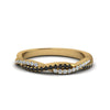 Load image into Gallery viewer, petite-twisted-vine-stacking-ring-with-black-diamond-in-yellow-gold-FD8233BGBLACK-NL-YG
