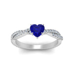 Load image into Gallery viewer, petite-vine-heart-sapphire-engagement-ring-in-white-gold-FD8233HTRGSABL-NL-WG-GS.jpg
