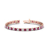 Load image into Gallery viewer, pink-sapphire-basket-tennis-11-ct.-square-cut-bracelet-in-rose-gold-FDBRC10450PRGSADRPI-11.00CT-NL-RG_5fe7ef4b-c5a8-49f4-90b9-454983dd66fc