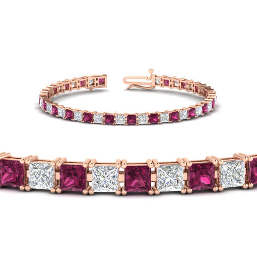 pink-sapphire-basket-tennis-11-ct.-square-cut-bracelet-in-rose-gold-FDBRC10450PRGSADRPIANGLE2-11.00CT-NL-RG_28400c63-0fc7-4d9e-815b-72c80cfbf6d9