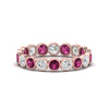 Load image into Gallery viewer, pink-sapphire-bezel-eternity-ring-1.80-carat-in-rose-gold-FDEWB10558-0.10CTGSADRPIANGLE3-NL-RG