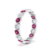 Load image into Gallery viewer, pink-sapphire-bezel-eternity-ring-1.80-carat-in-white-gold-FDEWB10558-0.10CTGSADRPIANGLE3-NL-WG