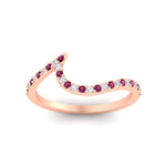 Load image into Gallery viewer, pink-sapphire-curved-swirl-wedding-band-in-rose-gold-fdens7806robgsadrpiangle5-nl-rg.jpg?v=1759992439
