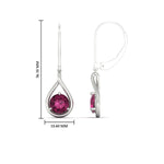Load image into Gallery viewer, Solitaire Drop Earrings
