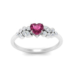 Load image into Gallery viewer, pink-sapphire-heart-cluster-diamond-ring-in-white-gold-FDENS3110HTRGSADRPI-NL-WG.jpg
