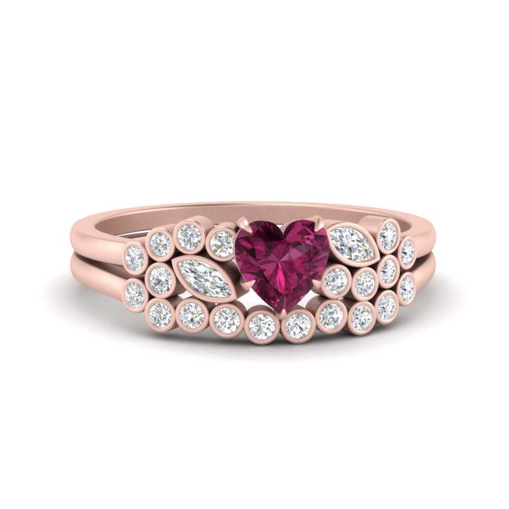 pink-sapphire-heart-cluster-diamond-wedding-ring-set-in-rose-gold-FDENS3110HTGSADRPI-NL-RG.jpg