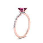 Load image into Gallery viewer, pink-sapphire-hidden-halo-engagement-ring-in-rose-gold-FD9168EMRGSADRPI-NL-RG-GS.jpg
