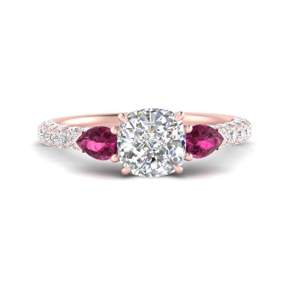pink-sapphire-pear-accented-3-row-cushion-cut-engagement-ring-in-rose-gold-FD9982CURGSADRPIANGLE3-NL-RG