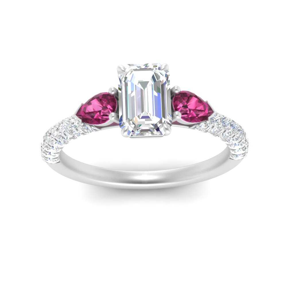 pink-sapphire-pear-accented-3-row-emerald-cut-engagement-ring-in-white-gold-FD9982EMRGSADRPIANGLE3-NL-WG