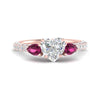 Load image into Gallery viewer, pink-sapphire-pear-accented-3-row-heart-shaped-engagement-ring-in-rose-gold-FD9982HTRGSADRPIANGLE3-NL-RG