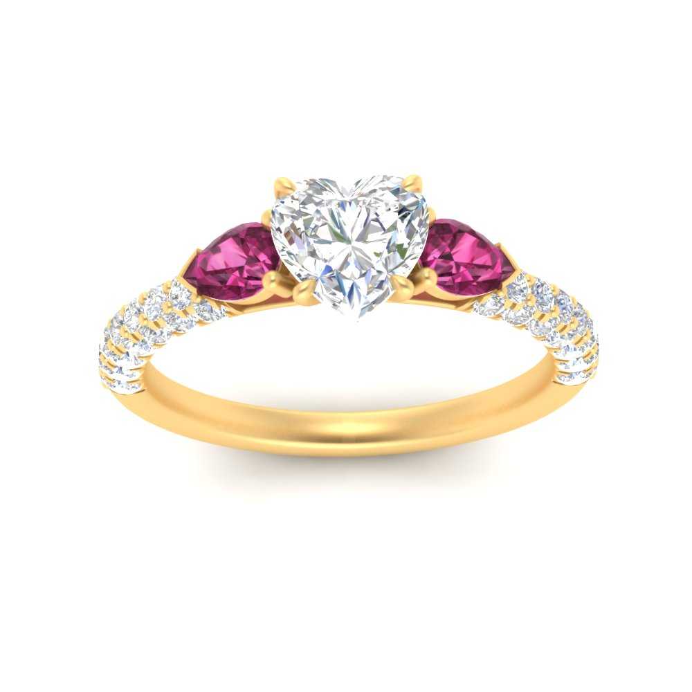 pink-sapphire-pear-accented-3-row-heart-shaped-engagement-ring-in-yellow-gold-FD9982HTRGSADRPIANGLE3-NL-YG