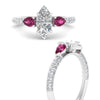 Load image into Gallery viewer, pink-sapphire-pear-accented-3-row-marquise-cut-engagement-ring-in-white-gold-FD9982MQRGSADRPIANGLE3-NL-WG
