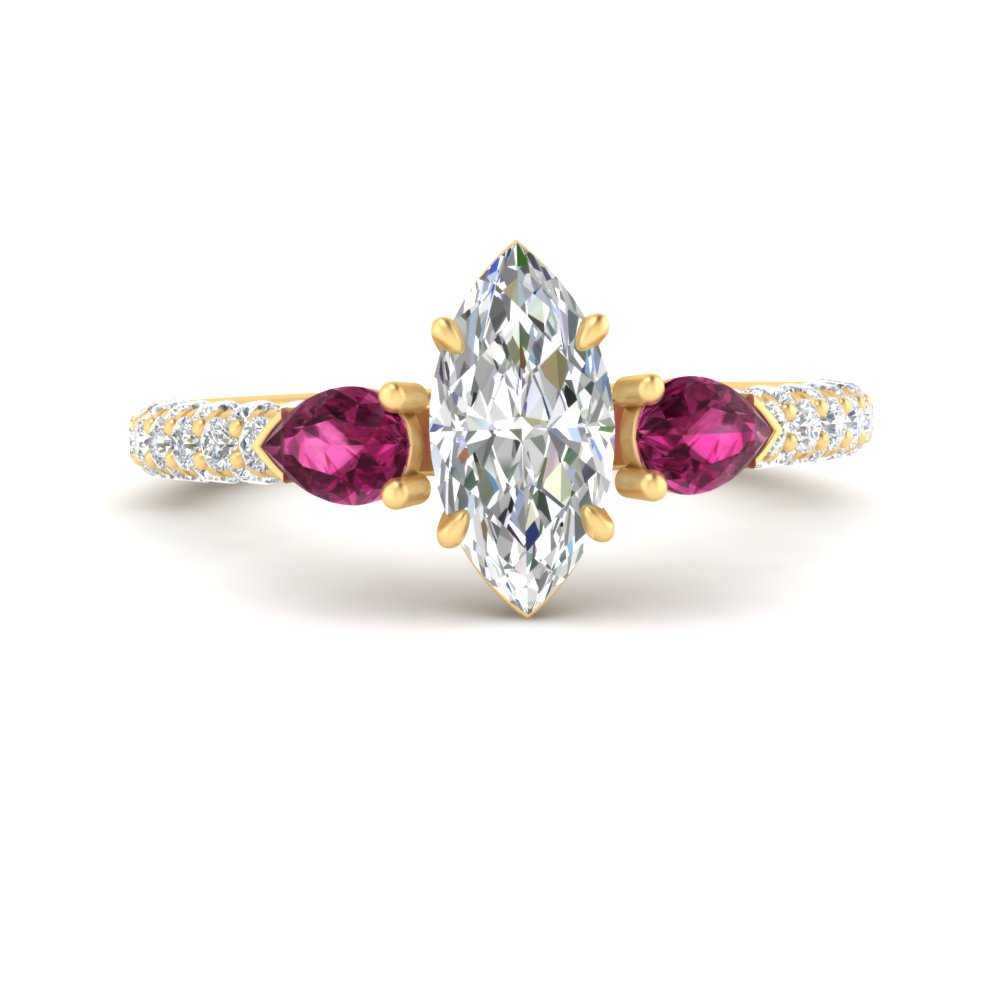 pink-sapphire-pear-accented-3-row-marquise-cut-engagement-ring-in-yellow-gold-FD9982MQRGSADRPIANGLE3-NL-YG