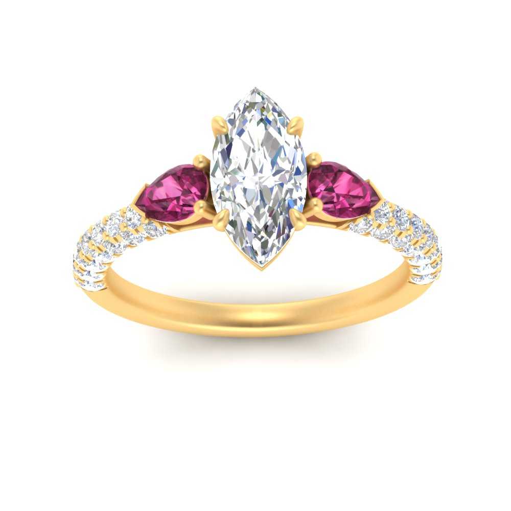 pink-sapphire-pear-accented-3-row-marquise-cut-engagement-ring-in-yellow-gold-FD9982MQRGSADRPIANGLE3-NL-YG