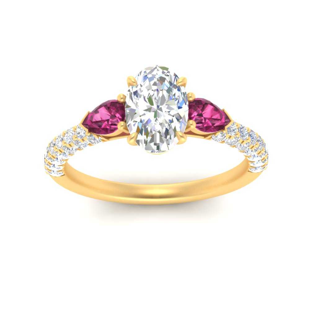 pink-sapphire-pear-accented-3-row-oval-shaped-engagement-ring-in-yellow-gold-FD9982OVRGSADRPIANGLE3-NL-YG