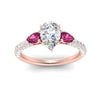 Load image into Gallery viewer, pink-sapphire-pear-accented-3-row-pear-shaped-engagement-ring-in-rose-gold-FD9982PERGSADRPIANGLE3-NL-RG