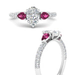 Load image into Gallery viewer, pink-sapphire-pear-accented-3-row-pear-shaped-engagement-ring-in-white-gold-FD9982PERGSADRPIANGLE3-NL-WG
