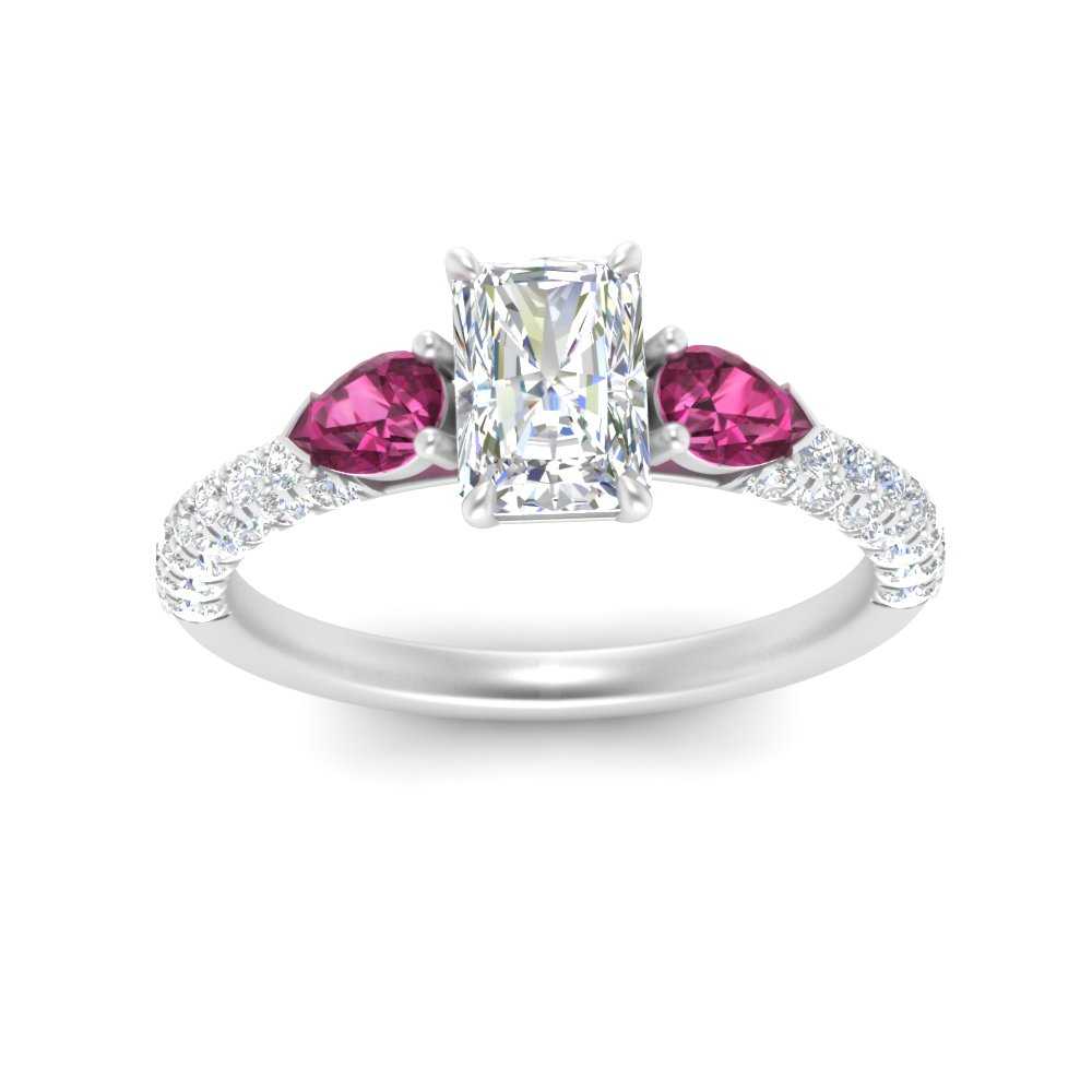 pink-sapphire-pear-accented-3-row-radiant-cut-engagement-ring-in-white-gold-FD9982RARGSADRPIANGLE3-NL-WG