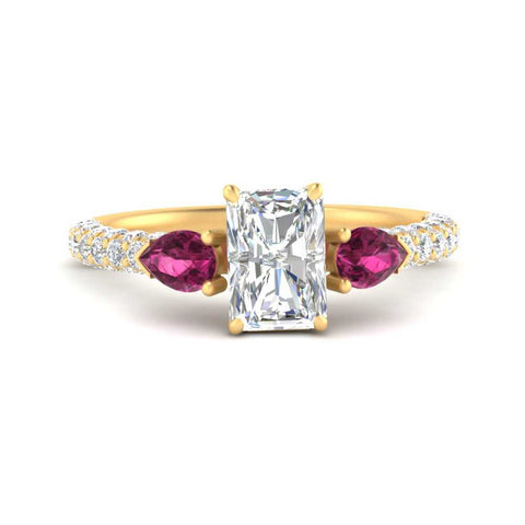 pink-sapphire-pear-accented-3-row-radiant-cut-engagement-ring-in-yellow-gold-FD9982RARGSADRPIANGLE3-NL-YG